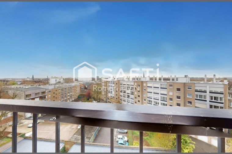 Appartement T4 lumineux avec balcon, garage, cave – Tourcoing — photo 8
