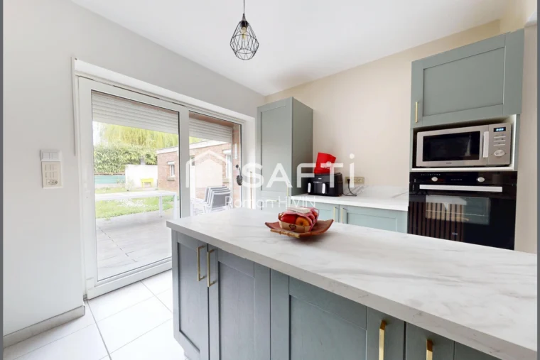 Maison familiale semi plain-pied, secteur calme avec jardin et double garage – Wattrelos — photo 4
